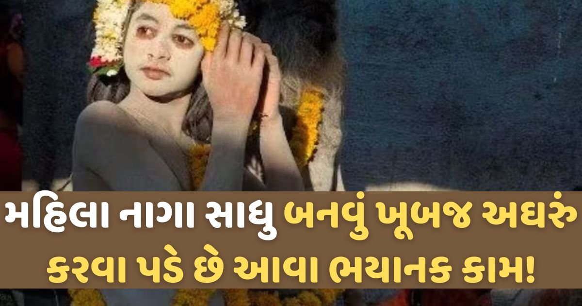 મહિલા નાગા સાધુ બનવું ખૂબજ અઘરું, જીવતેજીવ કરવા પડે છે આવા ભયાનક કામ!